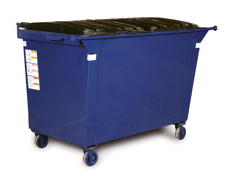 Wastequip Standard Rear Load Dumpsters with Caster Wheels